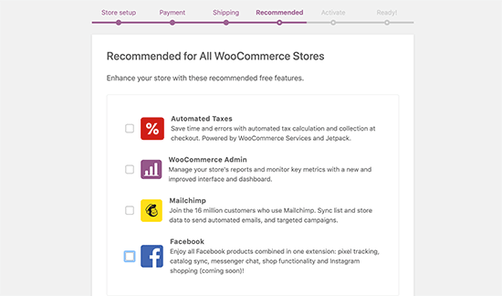 woocommerce kurulumu onerilen eklentiler