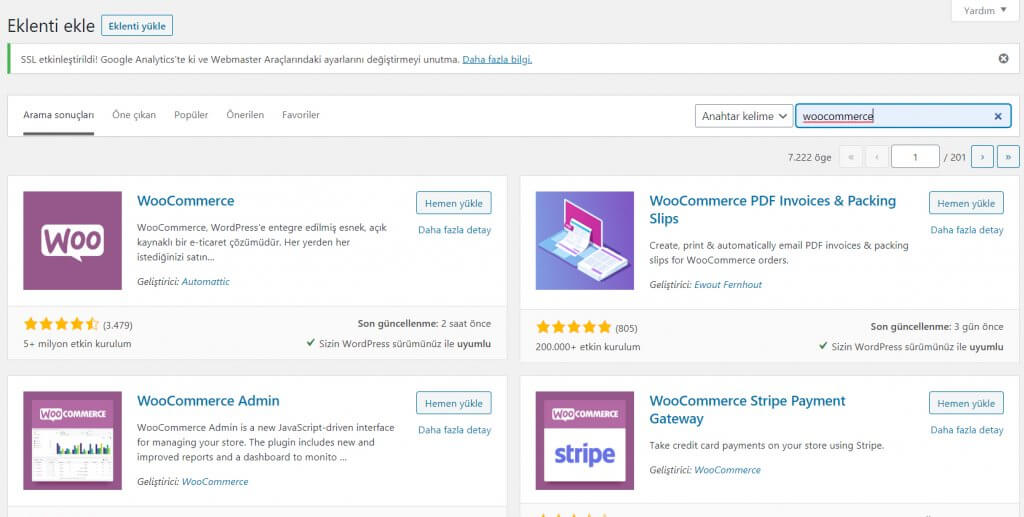 WordPress E-Ticaret: WooCommerce Kurulumu 3 Woocommerce Nasıl Kurulur?